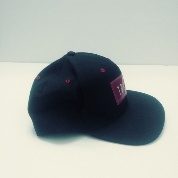 Nike Air Jordan 11 Retro "Bred" Snapback Hat Black CK1277-010 - Picture 2 of 5
